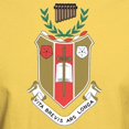 thumbnail image 3 of CafePress - Sigma Alpha Iota Colored Crest T Shirt - Men's Classic Graphic T-Shirt, 3 of 4