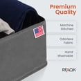 thumbnail image 6 of RFAQK Dresser Drawer Organizers Clothes - 12 Pack Underwear Organizer for Nursery and Baby Clothes - Closet Dividers and Storage Bins for Bra, Towels, Socks, Pants, Belt, Tie, 6 of 6