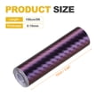 thumbnail image 2 of 1 Set de Vinilo de Fibra de Carbono Autoadhesivo de 3.94" x 5 pies, Rollos Impermeables para Decoración DIY, Protección Exterior e Interior Automotriz con Herramienta Raspadora, Morado Azul, 2 of 7