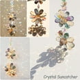 thumbnail image 6 of Dalrosia Crystal Flower Suncatcher Hanging Ornament, Rainbow Maker Window Sun Catcher Indoor Outdoor Patio Garden Decor, 6 of 6