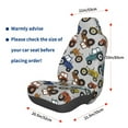 thumbnail image 3 of Balery Color Tractor Funda de Asiento para Auto con Diseño - Cubierta Frontal Suave y Transpirable con Protector Antideslizante- 1 Unidad, 3 of 5
