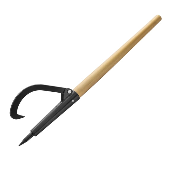 Earth Worth 49-Inch Log Peavey and Cant Hook Tool for Turning Logs