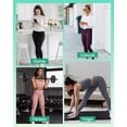 thumbnail image 5 of ZENFLEX 3 Pack Leggings for Women - Black Tummy Control High Waisted Soft Yoga Pants for Workout Gym Running with Pockets, 5 of 6