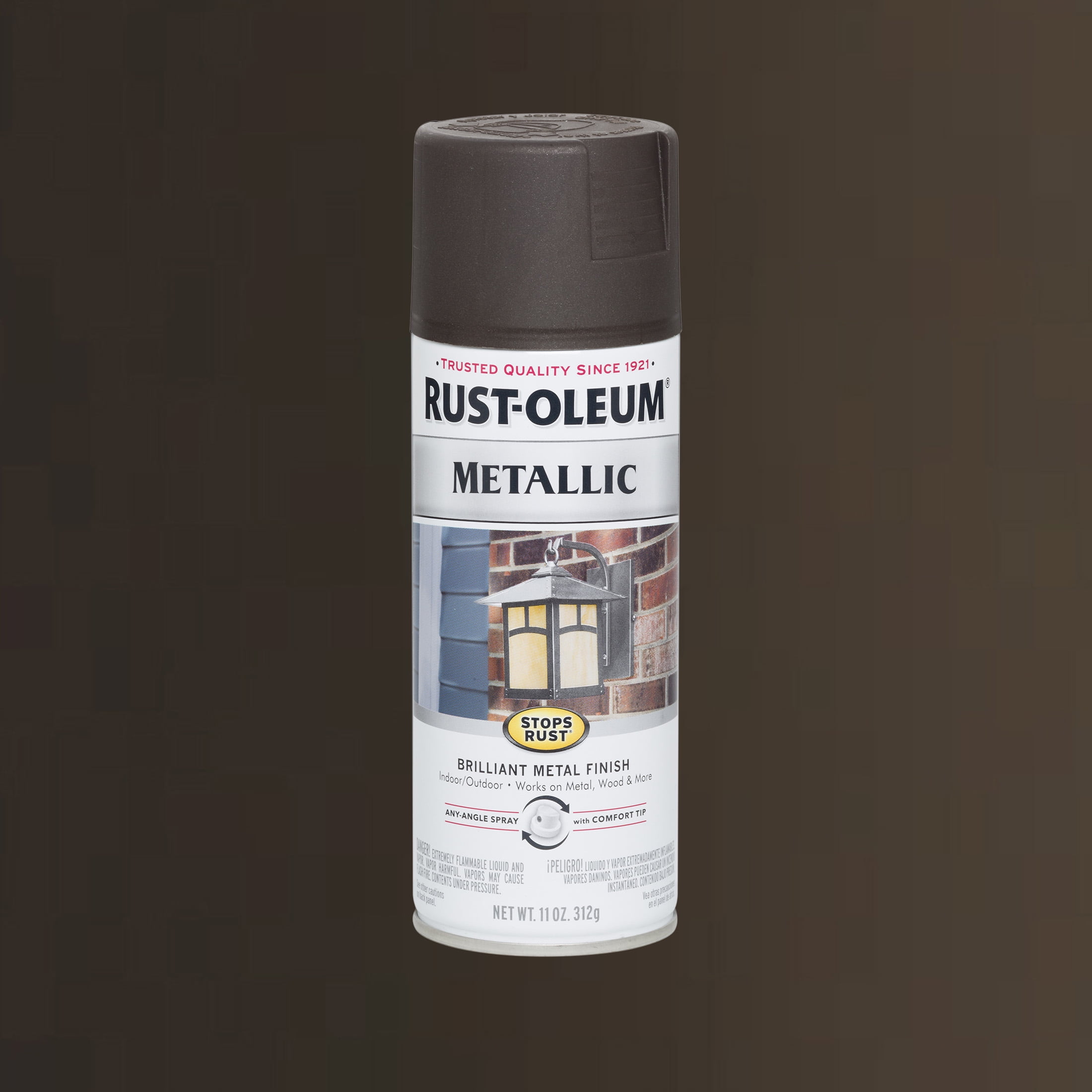 2-Pack Value - Rust-oleum stops rust metallic oil rubbed bronze brilliant metal finish spray paint, 11 oz