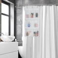 thumbnail image 1 of Dznils Caddy Shower de Malla Organizador Shower de Baño Hanging con 7 Bolsillos y Ganchos, Blanco, Paquete de 3, 1 of 10