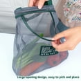 thumbnail image 3 of Clearance Under $5 Household Fruit And Vegetable Mesh Bag Foldable Tote Shopping Bag Reusable Tote Bag Recycling Storage Tote Bag, 3 of 8