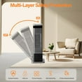 thumbnail image 6 of Edendirect 1500W 24.2in. Portable Electric Tower Space Heater,Remote,Timer,4 Heating Mode,3 Flame Color,Child Lock, 6 of 8