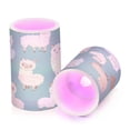 thumbnail image 2 of Electronic Candle Light Combination 3x5In, 3x4In Flameless Candle Plastic Festive Decoration Party Christmas Decoration Super Cute Sheep, 2 of 7