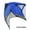 Blue, variant on CoverU Sports Tent Pod SUN Protection – Pop Up 2 Person Hot Climate Canopy Shelter – Patent Pending - BLUE