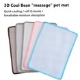 thumbnail image 4 of MXTPOV Dog Cooling Mat, Cat Cooling Mat, Supramolecular Cooling Material, Ultra Breathable, Machine Washable Cooling Pad for Dogs,24*16inch, 4 of 5