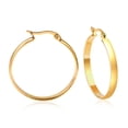 thumbnail image 1 of Pendientes de aro Jeyfull Gold, hipoalergénicos, gruesos, para mujer, 1 of 7