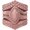 Rose Gold, variant on Silicone Wedding Rings for Women by Rinfit - Female Wedding Bands - Diamond Marquise & 4 Stackable Rings