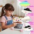 thumbnail image 6 of 2-in-1 LCD Writing Tablet for Kids 7 inch Drawing Board with Pop it Fidget Puzzle Back - Unicorn Doodle Board & Sensory Toy for Toddlers & Kids Ages 3-8 Travel Learning Gift, 6 of 6