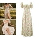 thumbnail image 5 of do con estampado floral femenino High Split Primavera Elegante Fiesta Playa METRO Zulema Vestido largo floral, 5 of 8