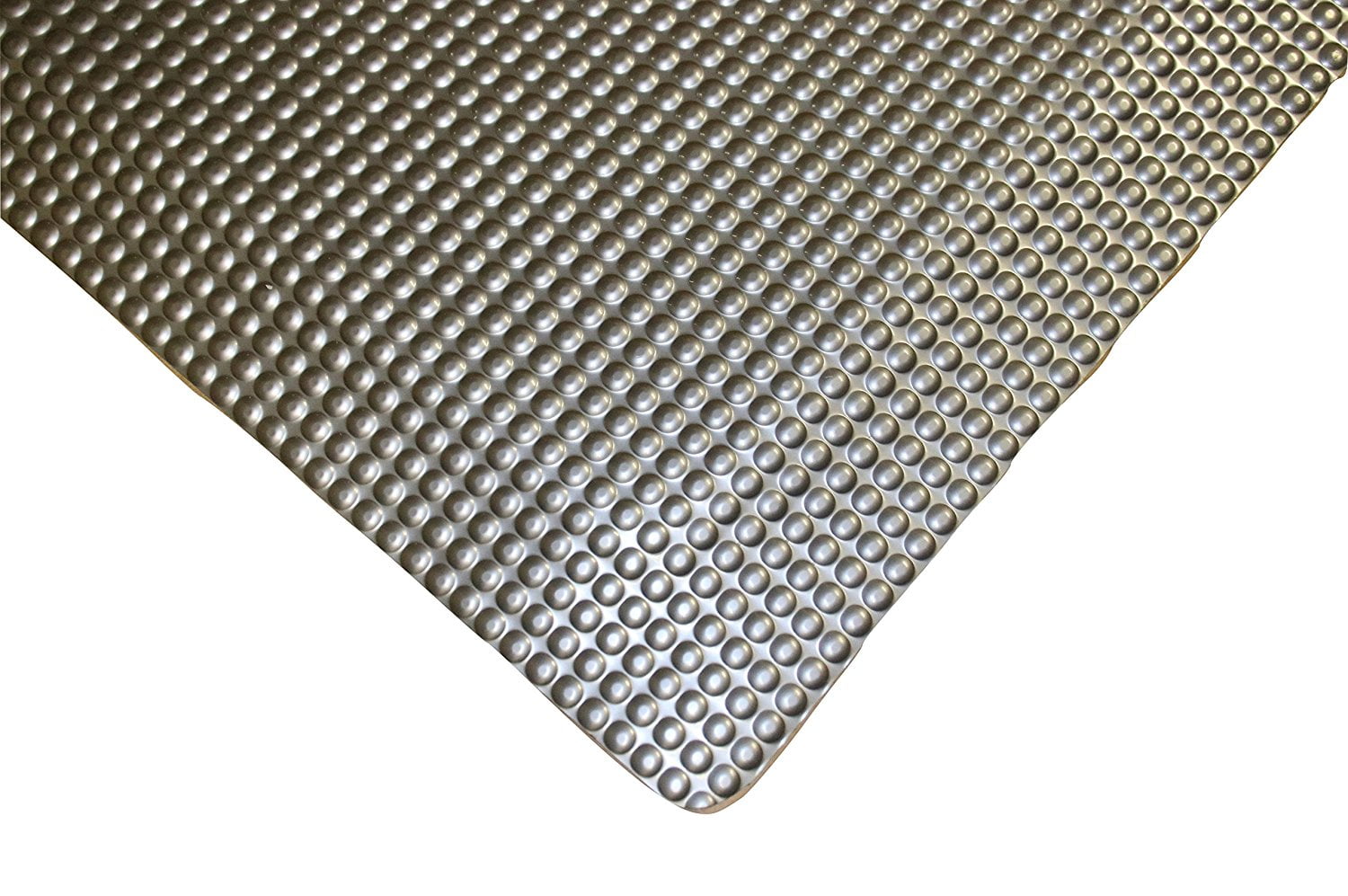 24" Wide, Rhino Mats, Reflex Antifatigue Mat, Metallic, 5/8" Thick, Choose Length