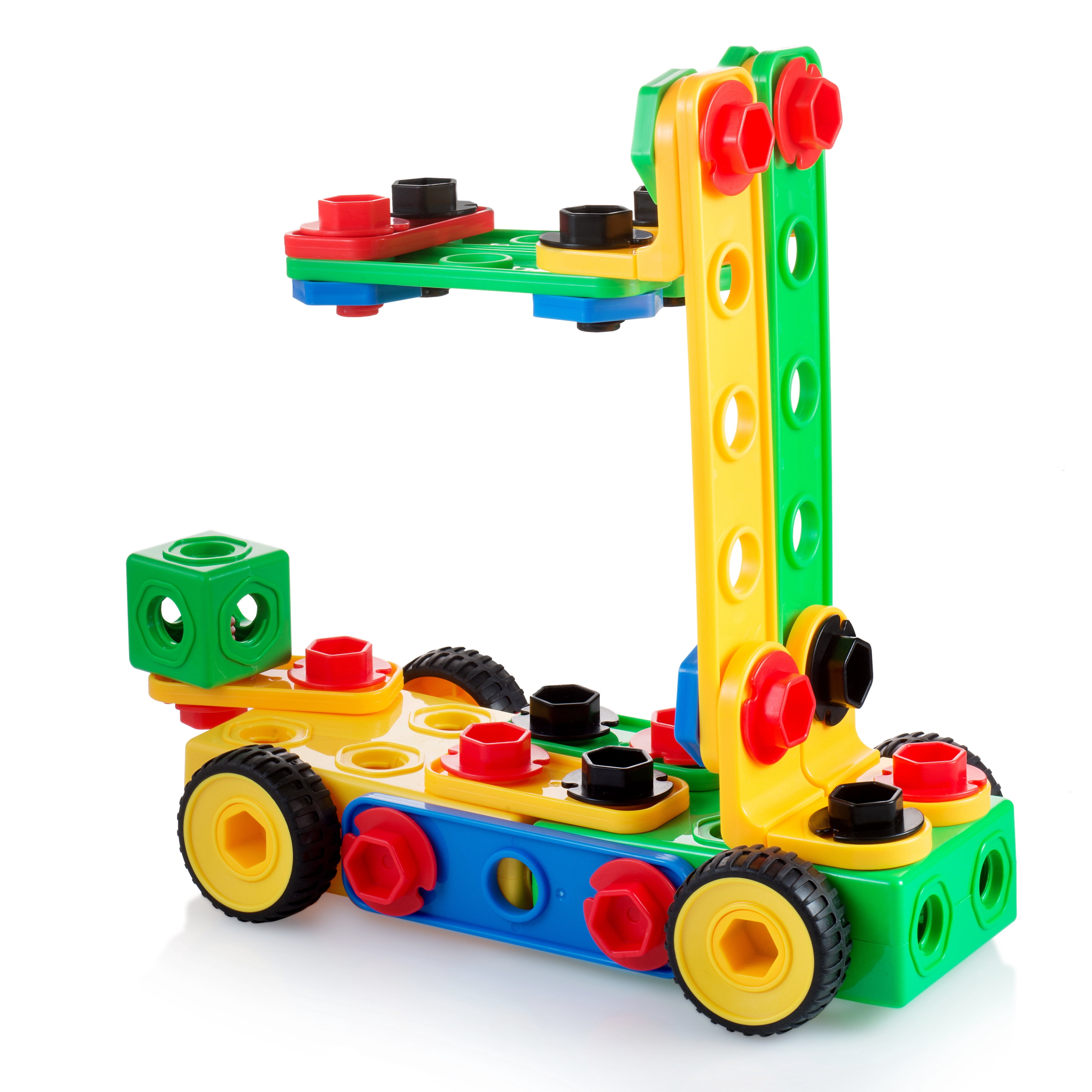 Building Blocks 100 Set - Building Toys Gift for Boys & Girls - STEM Educational Fun Toy Set, Ages 3 Years and Up - Original - By Play22
