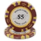 thumbnail image 1 of Fichas de póquer DA VINCI Monte Carlo Poker Club 14 g x50 rojas, 1 of 2