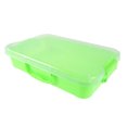thumbnail image 4 of Shisuyan Bac à Sable Portable : Bac Sensoriel pour Enfants en Plastique avec Poignées, Boîte de Rangement pour Jouets pour Activités Sensorielles Intérieures et Extérieures, Vert Pâle, 4 of 8