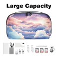 thumbnail image 3 of Cloud Digital Bag with Oxford Fabric, Waterproof and Protective, 5.9x9.44x3.14 in, for Hard Drive Bags, Storage Box, Cord Travel Organizer, Cable Organizer Bag, 3 of 6