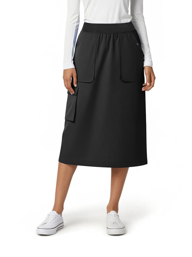 Medichic Women's Cargo 5-Pocket Scrub Skirt – 34