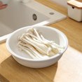 thumbnail image 1 of PEONAVET P Lastic Drain Basket Kitchen Organizer Basket Food Safe Plastic Drainer Space Saving Storage Container For Vegetables Easy Clean Multi Purpose Use, 1 of 6