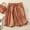 QR1_Orange, variante sur Meichang Shorts en Lin pour Femmes Taille Élastique Jambe Grand Shorts Bermuda Vintage Dentelle Creuse Shorts de Plage Poches Amples Shorts d'Été Décontractés