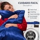 thumbnail image 3 of Juego De Sábanas Matrimonial De Satín Lujosas Modelo Azul, 3 of 4
