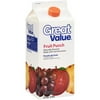 Great Value: Fruit Punch, .5 Gal