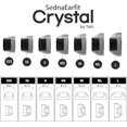 thumbnail image 3 of AZLA SednaEarfit Crystal 2 Pairs (Size M) Replacement Earbud Tips Eartips for TWS - Compatible with Galaxy Buds 2,, 3 of 5