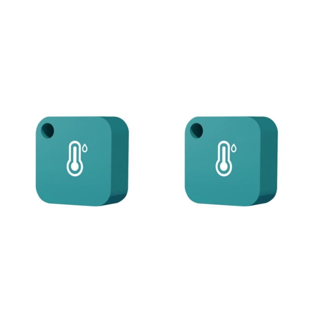 Cateissary Sensor inalámbrico multifuncional para termómetro de alta compatibilidad de temperatura y humedad como se muestra Como se muestra 2Conjunto