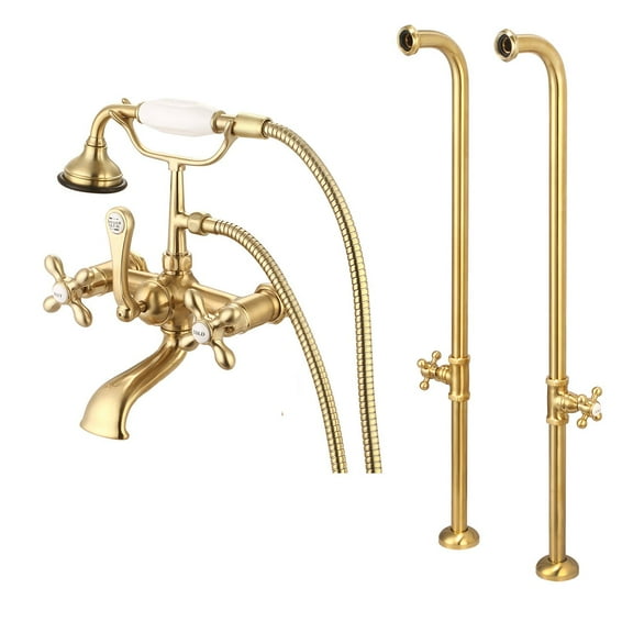 Freestanding Clawfoot Tub Faucet with Handshower