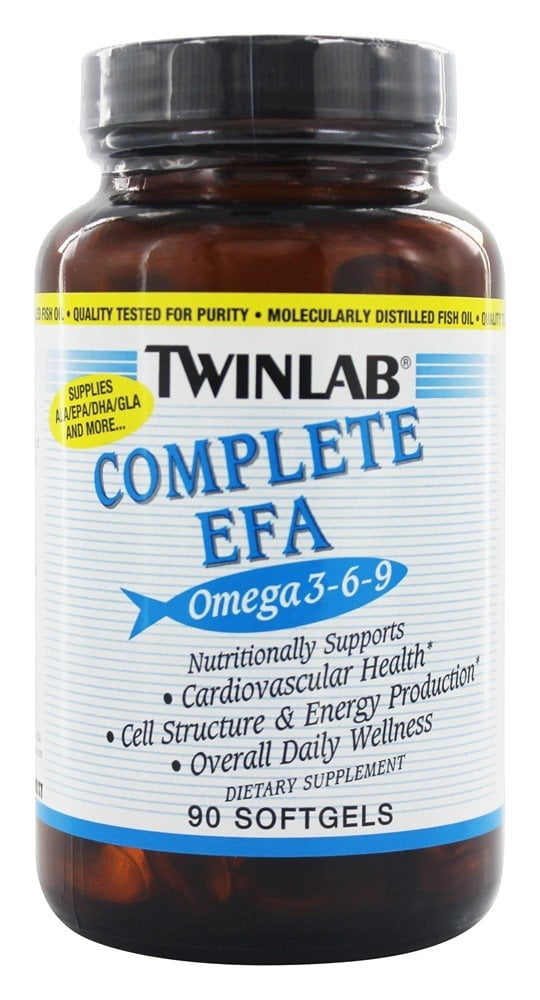 Twinlab Complete EFA Omega 369 90 Softgels