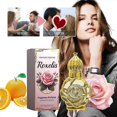 thumbnail image 2 of Pinks Rose Perfume Rose Perfume For Women Rose Fragrances Of Valley Of Roses Fresh Romantic Perfume 15ml, 2 of 5