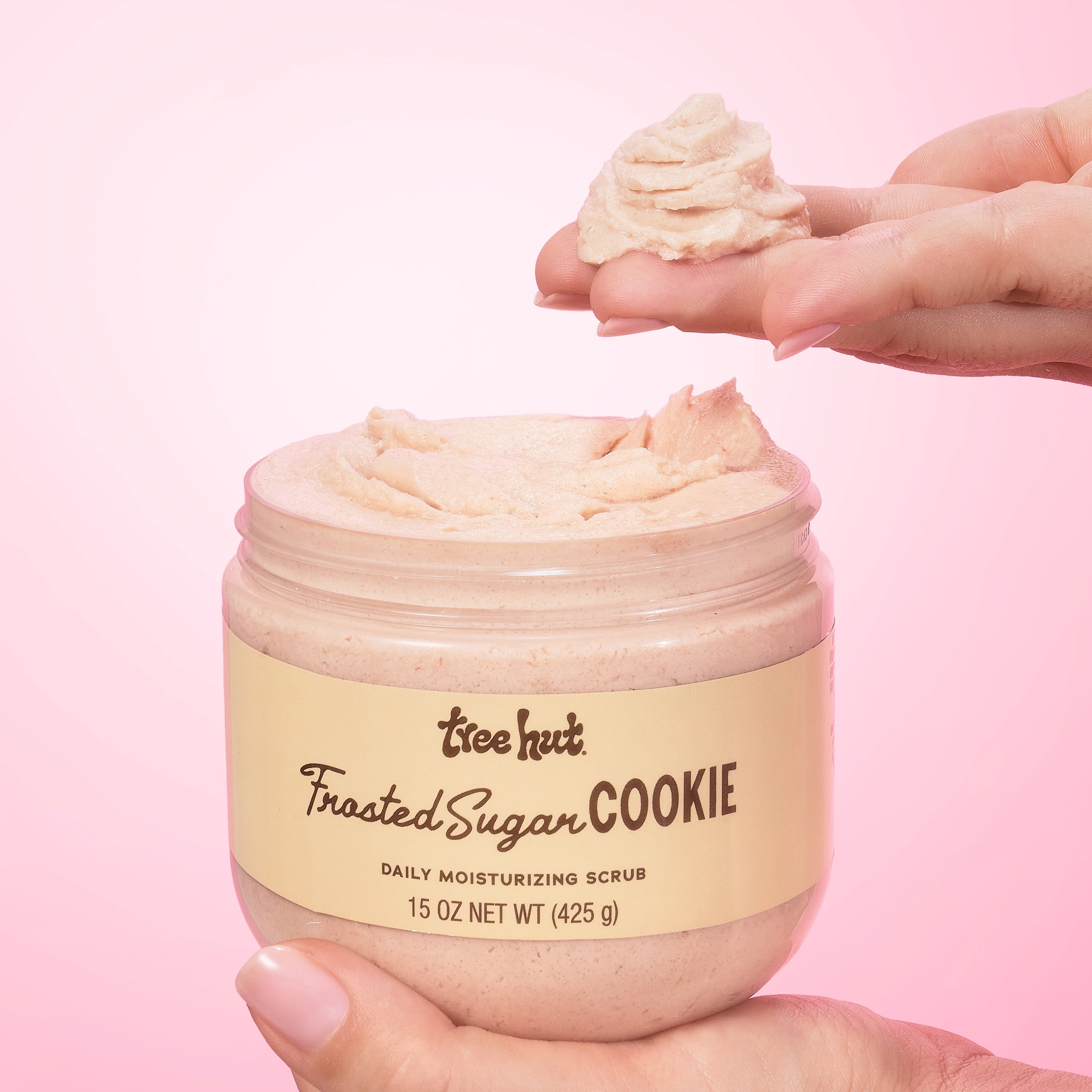 Tree Hut Frosted Sugar Cookie Daily Moisturizing Scrub, 15 oz