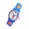 thumbnail image 2 of 1 Pc Boys Watch Kids Cartoon Watch Fashion Kids Watch Basketball Pattern Watch, 2 of 6
