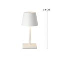 thumbnail image 1 of Led Table Lamp Type-c 5200mah Battery Wireless Rechargeable Ip54waterproof Luxury Bedside Room Decor Led Lights Home Decoration, 1 of 5