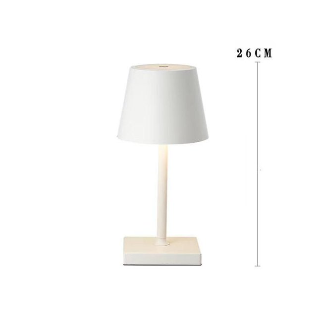 Led Table Lamp Type-c 5200mah Battery Wireless Rechargeable Ip54waterproof Luxury Bedside Room Decor Led Lights Home Decoration