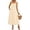 *Beige, variant on ClodeEU Women's Square Neck Spaghetti Strap Midi Dress,Casual A Line Flowy Dress with Pockets Beige,Women's Plus L
