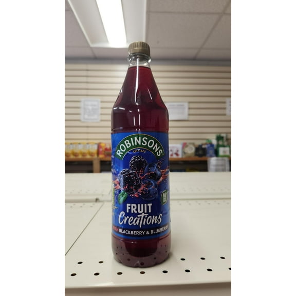 Robinsons Fruit Creations Blackberry & Blueberry Squash No Added Sugar 1Litre