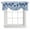 LightBlue, variant on Tie Up Valances for Windows, Purple Flower Adjustable Valance Curtains Window Treatment for Living Room/Bedroom, Tulip Floral Country Plaid Checkered Rod Pocket Kitchen Curtains & Drapes 60x18 Inch