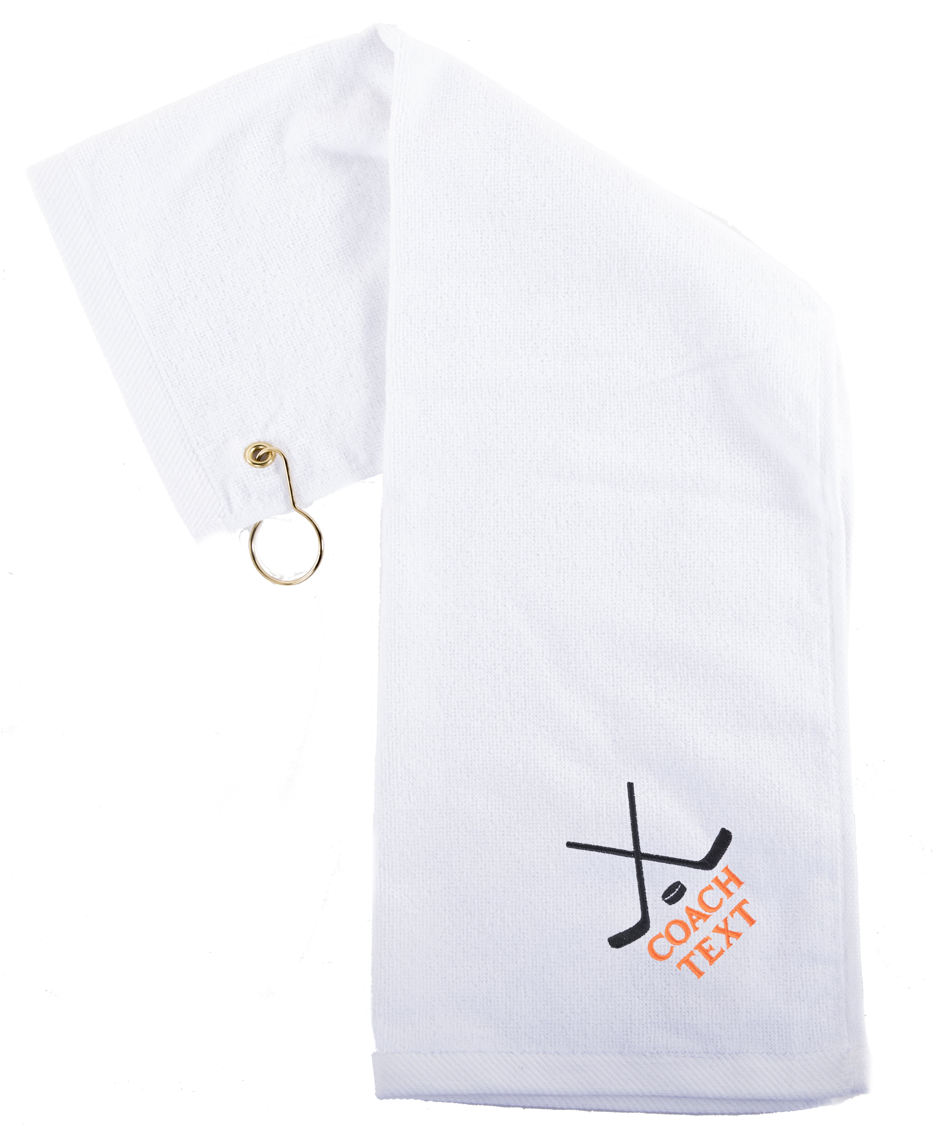 Custom Embroidered Hockey Towels, Personalized Rally Towels, Team skate