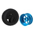 thumbnail image 4 of 4 RC 1:10 Aluminum 7-Spoke Wheel Rims with 4 Tires for On Road Rally Car, 4 of 5