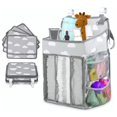 thumbnail image 2 of Bolsa De Almacenamiento Para Colgar La Cuna Del Bebé Color Gris Liso, 2 of 10