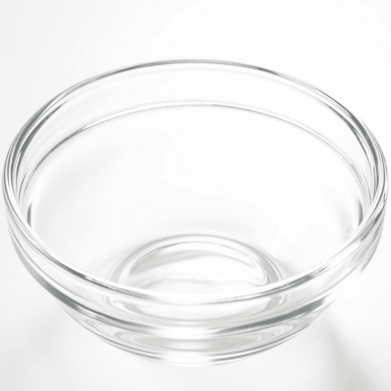  Vikko 3.5 Small Glass Bowls: Clear Bowls - Mise En