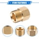 thumbnail image 4 of Conector de manguera de latón adaptador macho y hembra M18x1.5 a 15mm M22x1.5 de Unique Bargains, 4 of 7