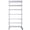 Metal, variant on Shelving Units, 2x8FT Overhead Garage Storage Rack,Adjustable Storage Organization System,Heavy Duty Metal Garage Ceiling Storage Racks,450lbs Weight Capacity,Black Color, Black Display Shelves