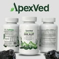 thumbnail image 2 of ApexVed Premium Himalayan Shilajit: Energy, Strength & Vitality Support, 60 Capsules, 2 of 8