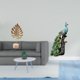 thumbnail image 2 of Elegante Escultura De Pavo Real Con Forma De Hoja De Metal, Adorno Nórdico Abstracto, Figura Creativa De Mesa Para Decoración Del Hogar, La Oficina, El Dormitorio Y La Sala De Estar., 2 of 8