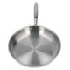 thumbnail image 2 of Acero inoxidable Sartén de acero inoxidable 304 engrosada sin revestimiento de 3 capas para cocinar tortillas de 11,02 pulgadas, 2 of 10