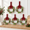 Holiday Style, variant on 8-Pack Holiday Style Cabinet Wreaths with Ribbon Bow for Holiday Decor